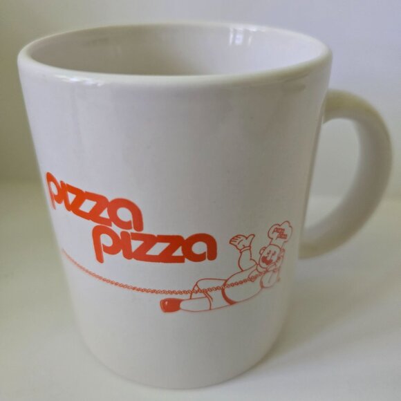Pizza Pizza White Ceramic Coffee Mug With The Pizza Guy - Picture 11 of 16